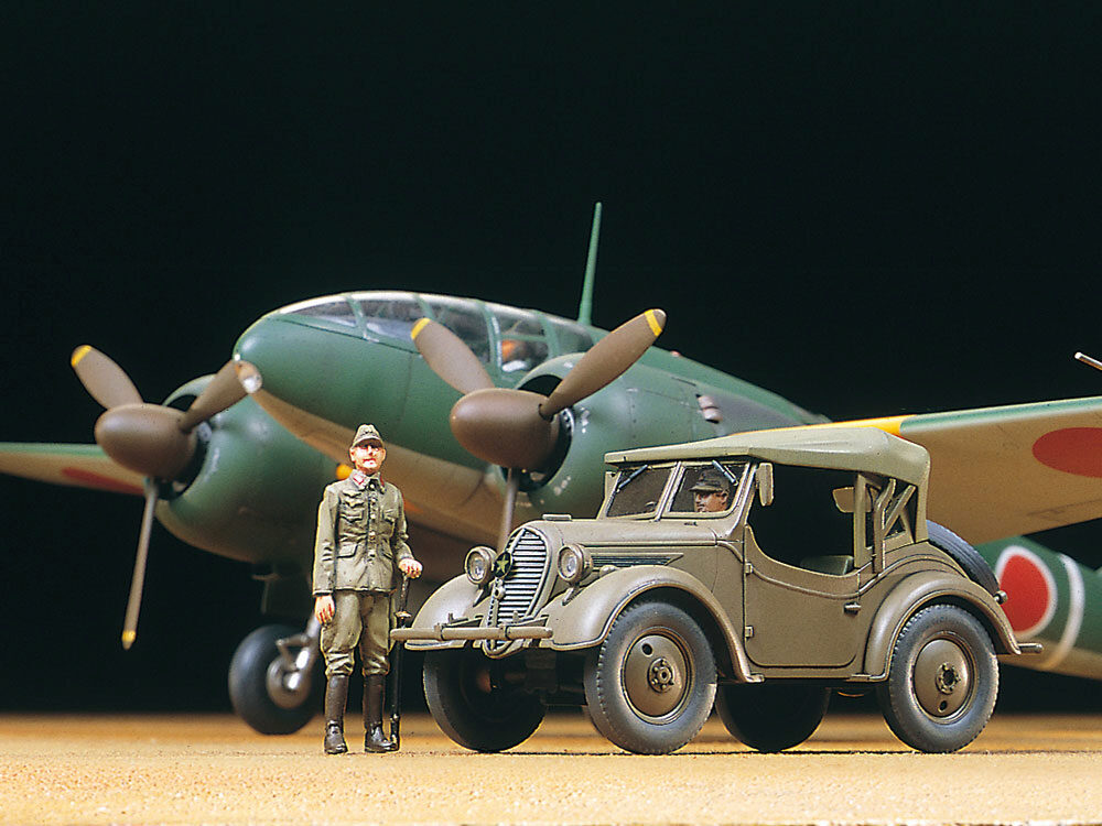 1/48 Mitsubishi Ki-46 III 100 &amp  4x4 Kurogane Set