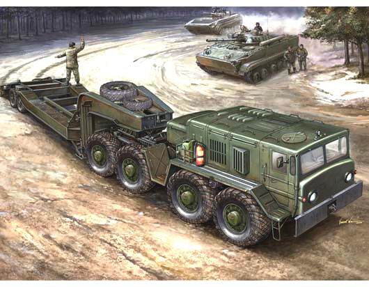 Trumpeter  00212 1/35 MAZ-537G späte Version