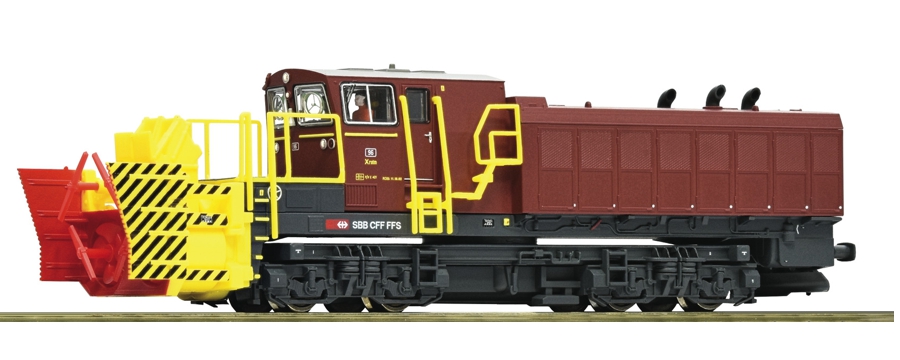 Spur N  - SBB Schneeschleuder