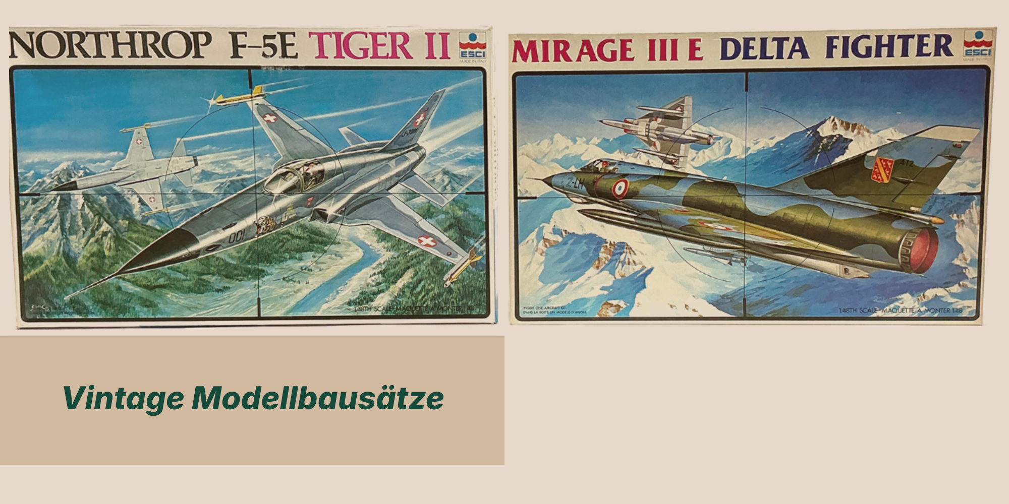 Vintage Modellbausätze