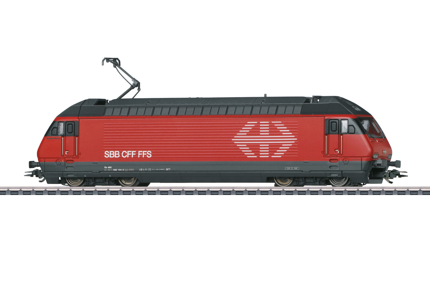 Märklin 39469 SBB E-Lok Re 460 104  mit Pufferspeicher + 31 Licht- und Soundfunktionen