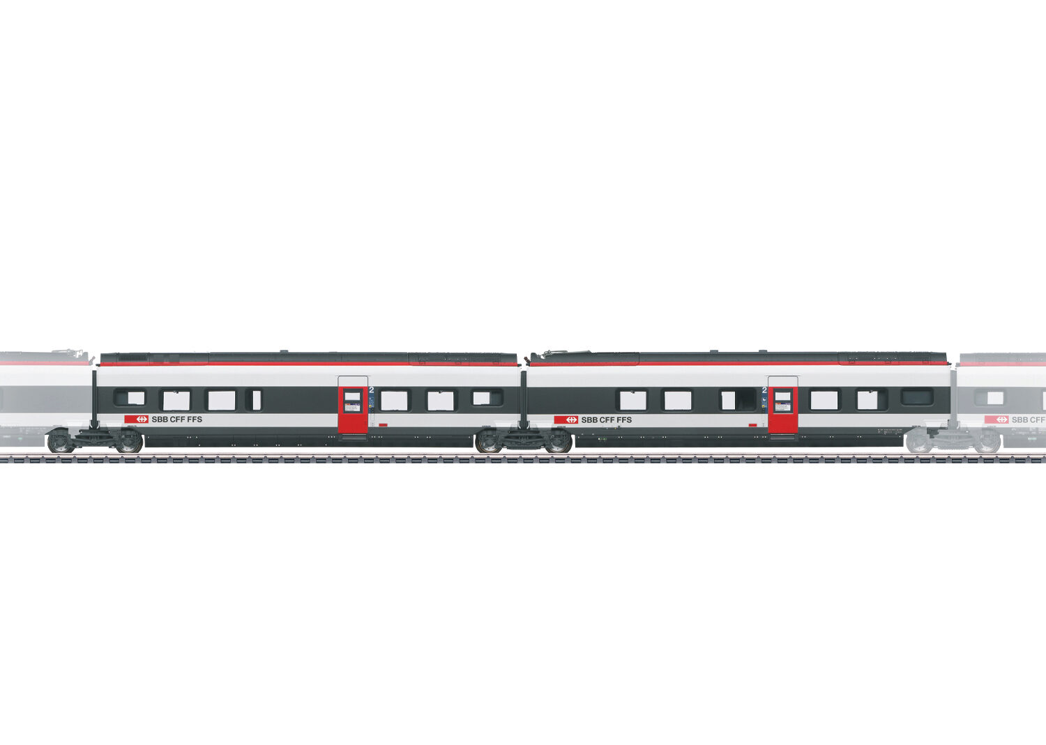 Märklin 43451 SBB Ergänzungswagen Set 1 zum Giruno