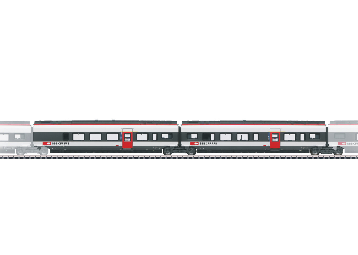 Märklin 43453 SBB Ergänzungswagen Set 3 zum Giruno